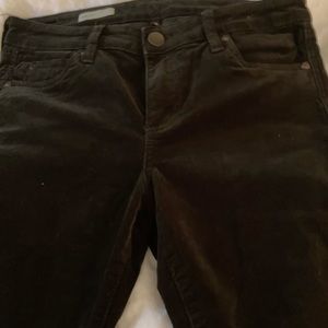 Kut from Kloth Size 10 Brown corduroy jeans…like new.. slim cut .mid ride